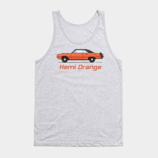 Hemi Orange Tank Top